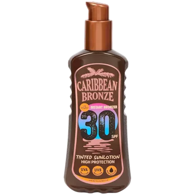 Bronzující opalovací krém Caribbean Bronze SPF30
