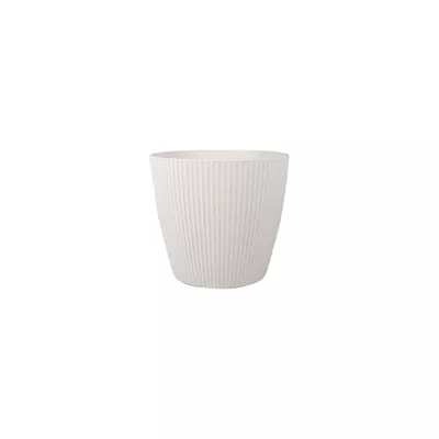 Matte Tapered Plastic Pot D29cm Assorted