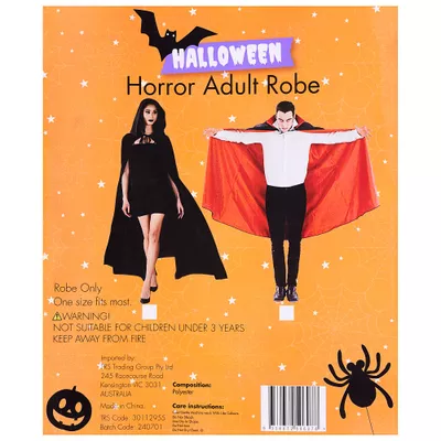 Halloween Adult Horror Robe Assorted