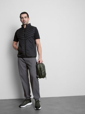 Chaleco deportivo acolchado con bolsillos