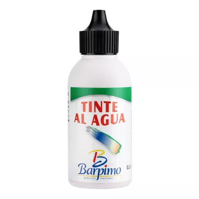 TINTE AL AGUA CONCENTRADO 100ML NEGRO