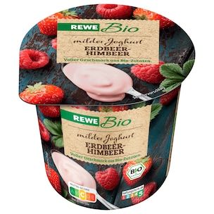 REWE Bio Joghurt mild Erdbeer-Himbeer 150g
