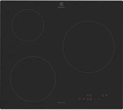 Plaque induction ELECTROLUX LIB60320CL Matt - Finition Noir Mat 3 foyers