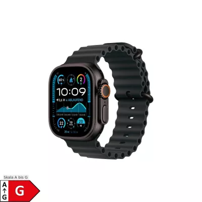 Apple Watch Ultra 2 Titan Oceanband Schwarz Black NEU OVP