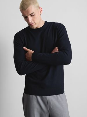 Jersey de cuello redondo
