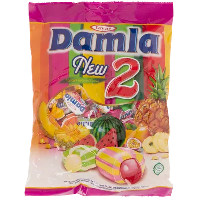 Tropické ovocné bonbóny Tayas Damla
