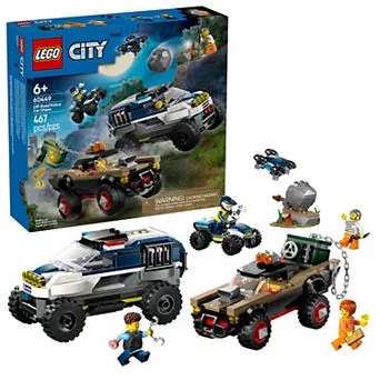 LEGO City Off-Road Police Car Chase Set – 60449