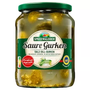 Spreewaldhof Saure Gurken 370g