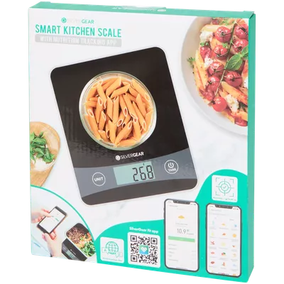 Chytrá kuchyňská váha Silvergear