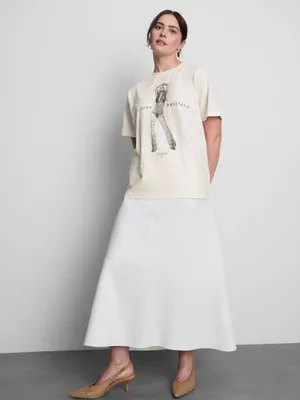 Camiseta musical de algodón de Christina Aguilera