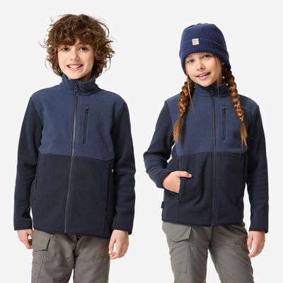 QUECHUA Dětská turistická fleecová mikina MH 500 7–15 let