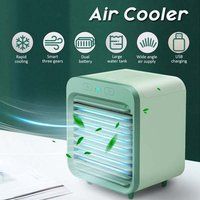 Mini Air Conditioner USB Rechargeable Air Cooler Fan Room Office Home Water Cooling Fan Portable Air Conditioning for Cars