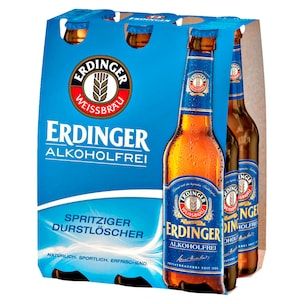 Erdinger Weißbier alkoholfrei 6x0,33l
