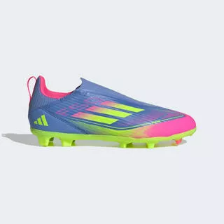 Scarpe da calcio F50 League Laceless Firm/Multi-Ground Kids