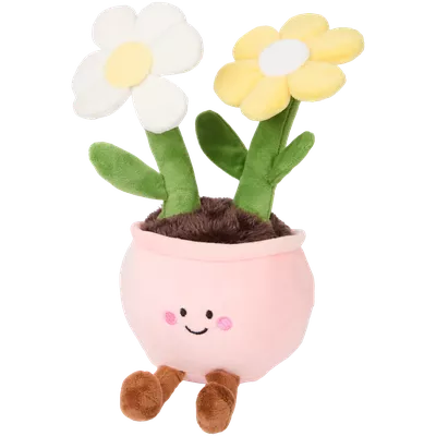 Plyšová hračka ovoce/květina