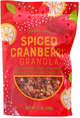 Spiced Cranberry Granola