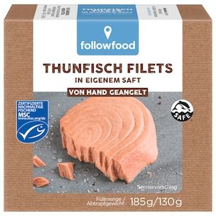 Followfish MSC Thunfisch-Filets Natur...
