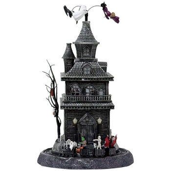 Animated Haunted Ghost House 44cm