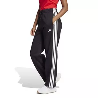 Women's adidas Essentials 3-Stripes Fleece Open Hem Sportswear Pants