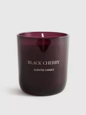 Vela aromática de cereza negra