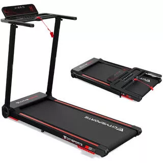 CITYSPORTS Tapis roulant pieghevole, CITYSPORTS WP9, 1400W, APP, Bluetooth, 1-12 km/h,nero