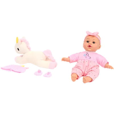 Panenka miminko Olivia s jednorožčím mazlíčkem Dolly Star