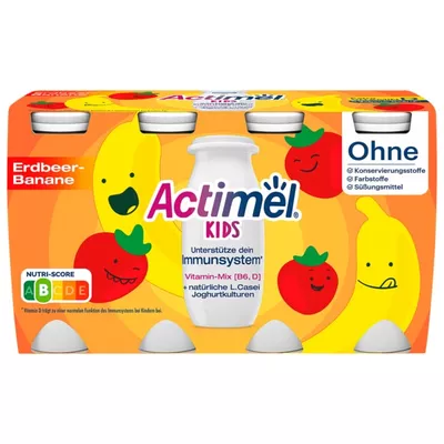 Danone Actimel Kids Erdbeere Banane...