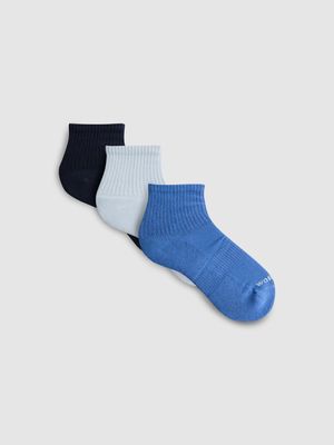 Pack de 3 pares de calcetines de algodón puro