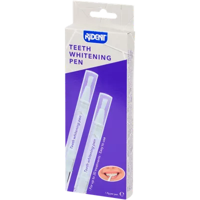 Pero na bělení zubů Rident