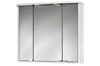 Spejlskab med lamper, Lumo, 60,3x67,4x22 cm