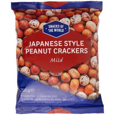 Arašídové koule v japonském stylu Snacks of the World Jemné
