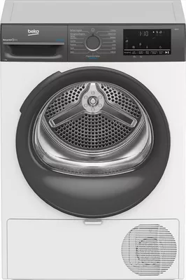 BEKO - Asciugatrice BMEUT481SAI_IT 8 Kg Classe C-Grigio, Bianco