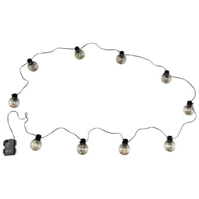 Lyskæde, 2,4 m, 10 LED