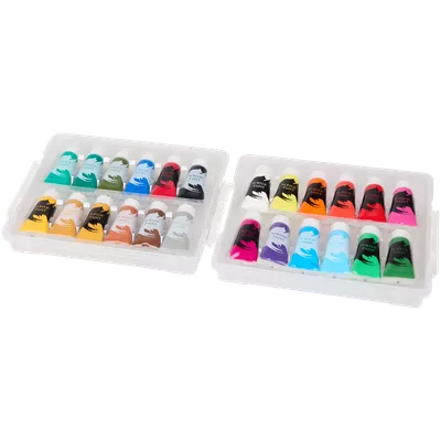 Sada 24 akrylových barev