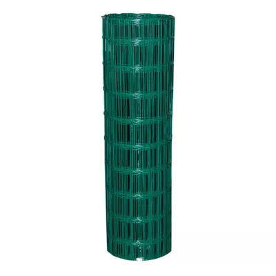 MALLA ELECTROSOLDADA VERDE LUZ 100X75 MM 1X25 M