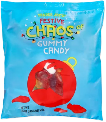 Festive Chaos of Gummy Candy