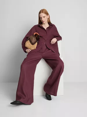 Camisa de lino clásica de The Edit