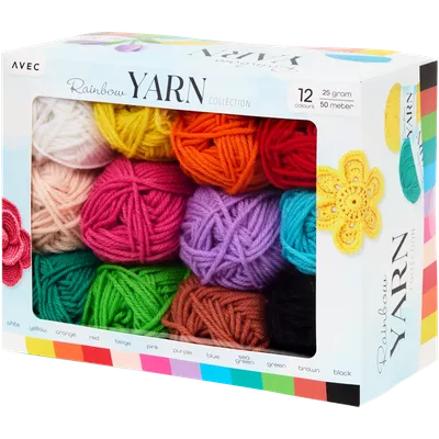 Barevné příze Alison & Mae