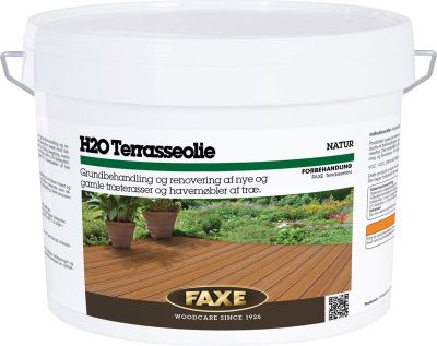 FAXE, H2O terrasseolie, natur, 2,5 L
