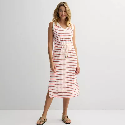 Sonoma Goods For Life® Ribbed Midi Dress