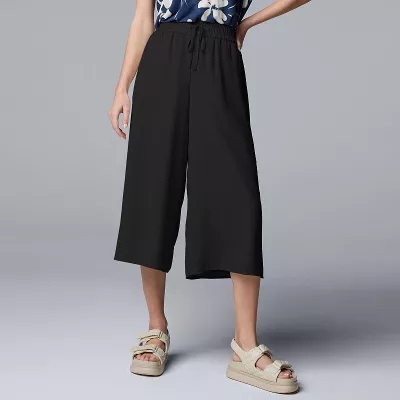 Women's Simply Vera Vera Wang Drapey Culotte Pants