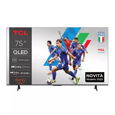 TCL T6C Serie Smart TV QLED 4K 75" 75T6C, Dolby Vi...
