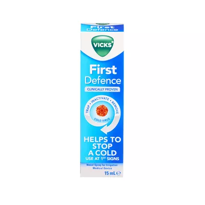 Vicks Nasal Spray First Defence 15mL