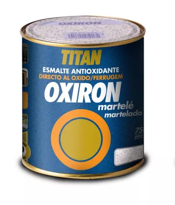 ESMALTE SINTÉTICO ANTIOXIDANTE OXIRON MARTELE 750ML GRIS OSCURO