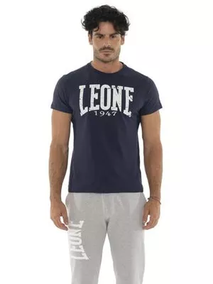 LEONE 1947 APPAREL T-shirt da uomo a maniche corte con stampa logo vintage "Iconic Vintage"