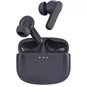 Visual Land SOUNDWAVE A1 v2 Active Noise Cancelling Earbuds with Fast Charge, 6-Mics, 40H Total Playtime (2024 Edition)
