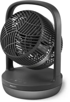Ventilateur PHILIPS CX3050/01 Série 3000, silencieux 23 db, Noir