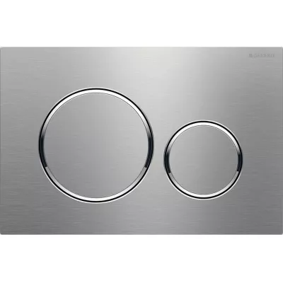 Geberit, Cisternebetjening, Sigma20, rustfrit stål