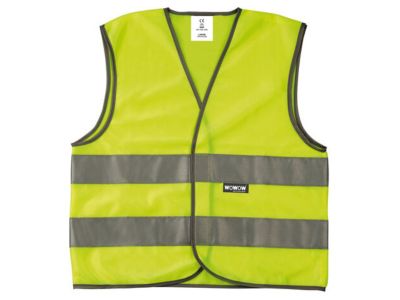 Refleksvest t/børn, Mesh Gilet, gul, 0-6 år
