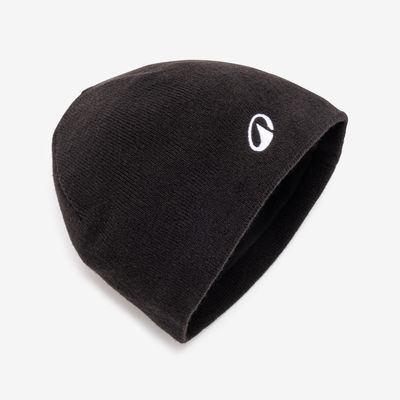 KIPSTA Dětská fotbalová čepice Keepwarm černá